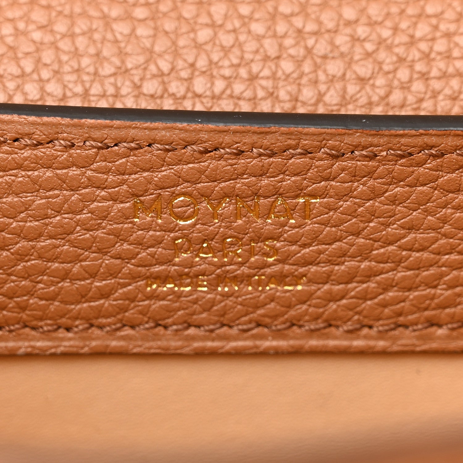 Moynat Taurillon Blush Rejane BB Cannelle 6 of 10