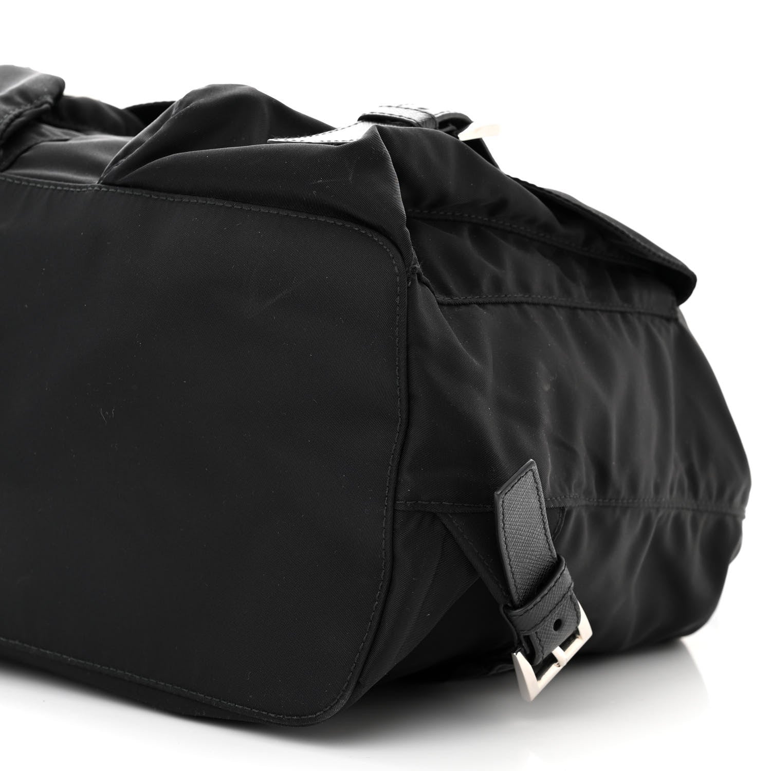Prada Re-Nylon Tessuto Saffiano Medium Backpack Black 11 of 11