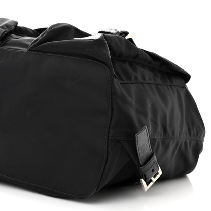 Prada Re-Nylon Tessuto Saffiano Medium Backpack Black 11 of 11