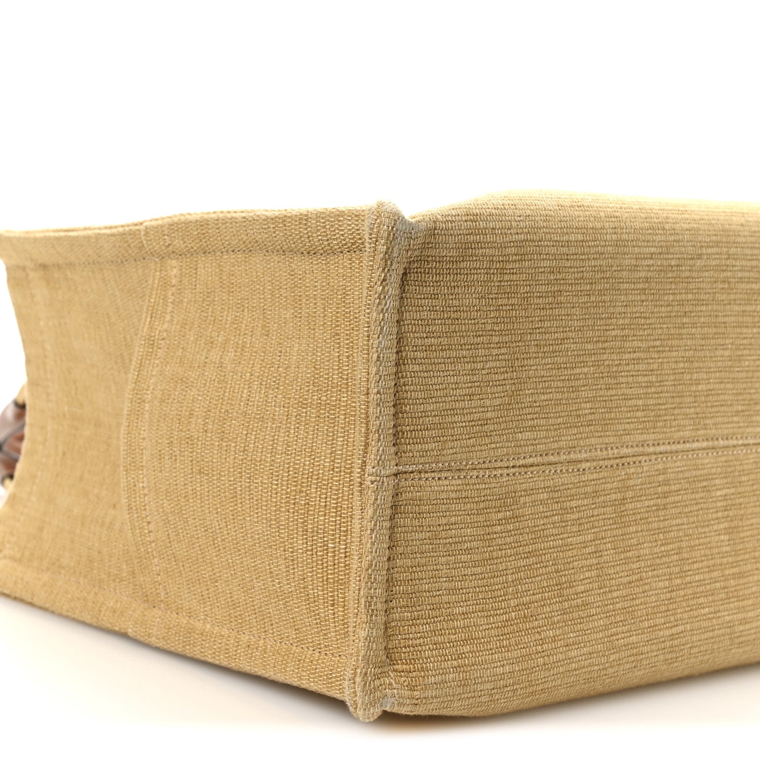Celine Canvas Calfskin Triomphe Large Cabas Thais Natural Tan 8 of 10