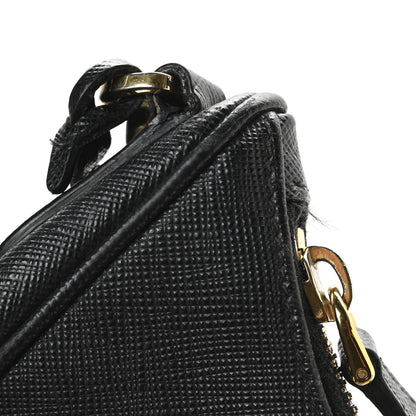 Prada Saffiano Lux Re-Edition 2005 Shoulder Bag Black 14 of 14