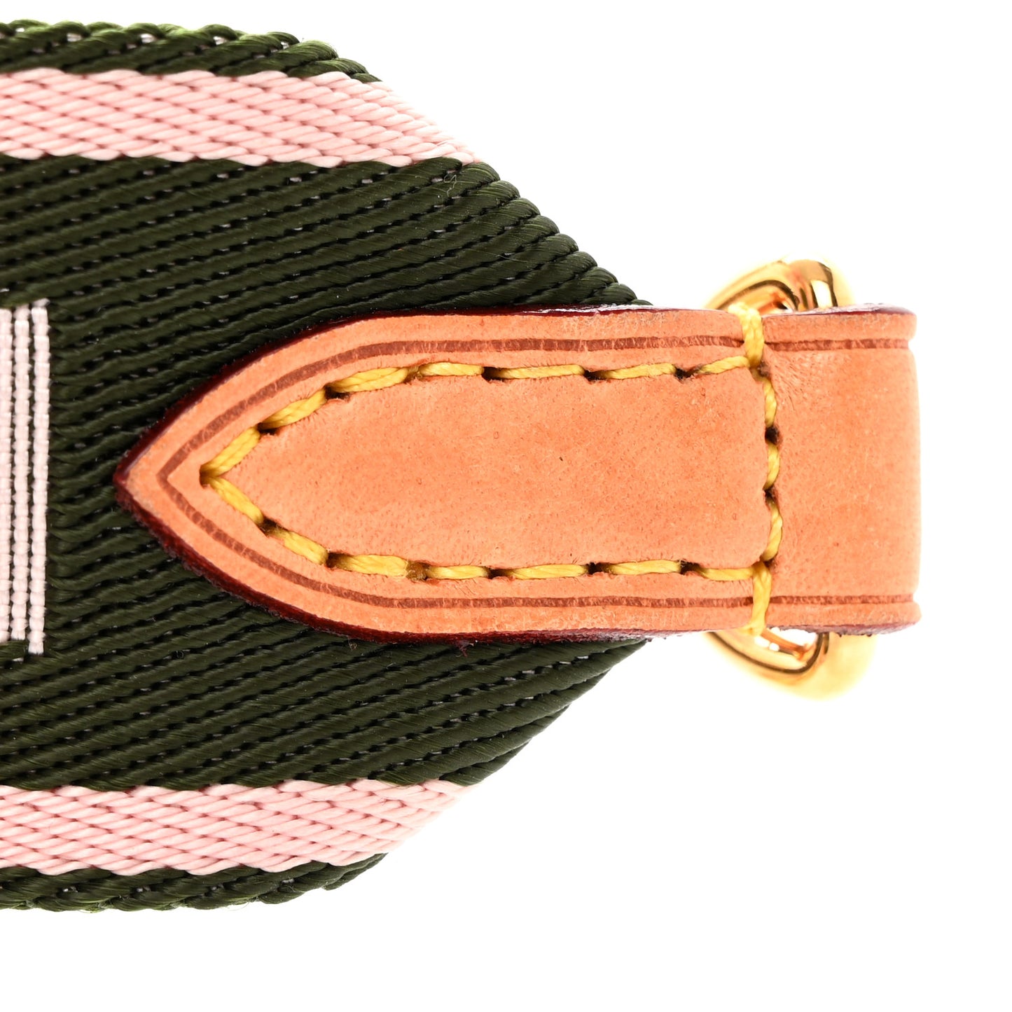 Monogram Multi Pochette Accessories Shoulder Strap Kaki Pink