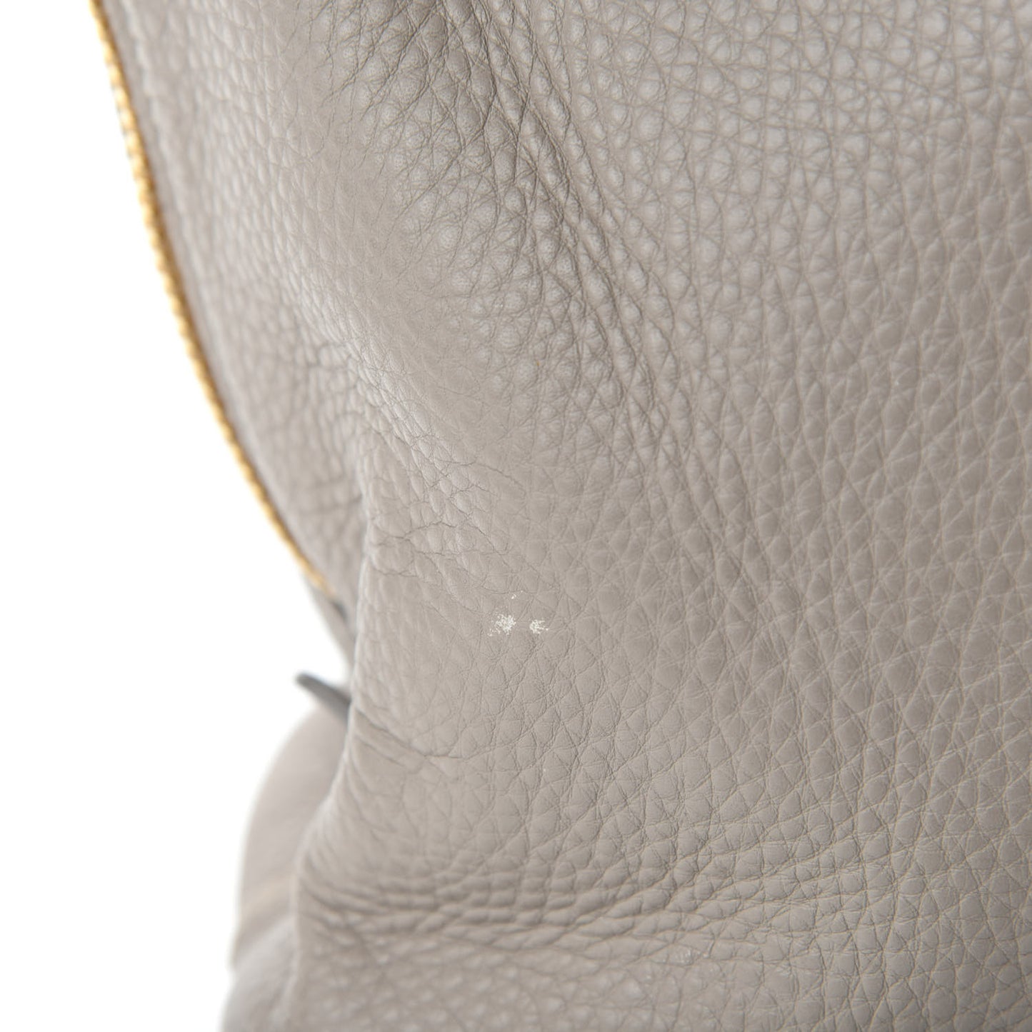 Vitello Daino Side Zip Tote Pomice