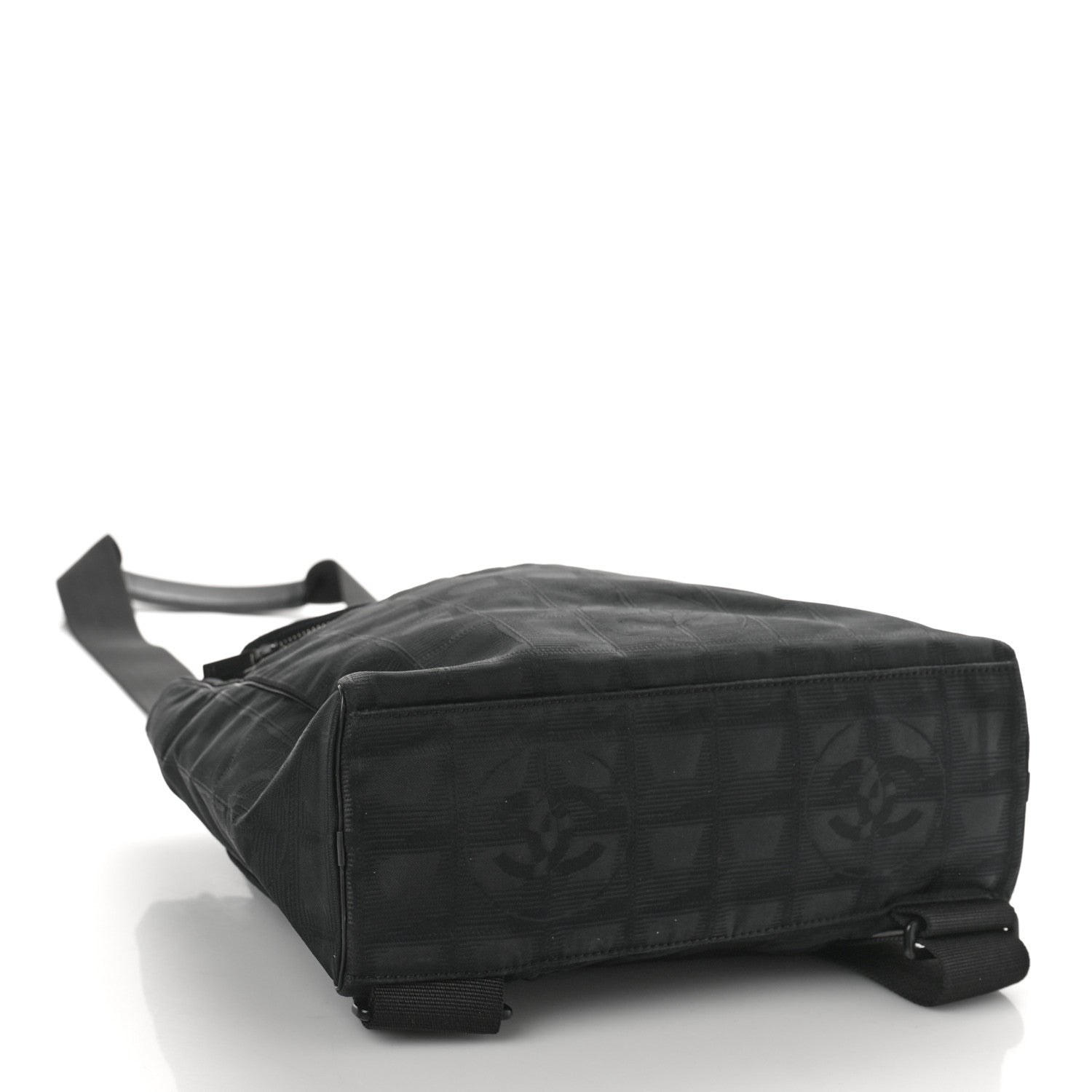 Chanel Nylon Travel Backpack Black 4 of 10