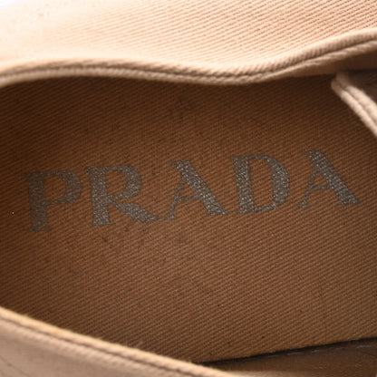 Prada Garbardine Low Top Sneakers 39 Corda 8 of 9