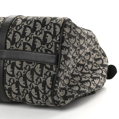 Christian Dior Monogram Boston Navy Blue 6 of 9