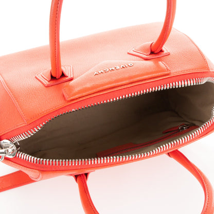 Givenchy Sugar Goatskin Mini Antigona Burnt Orange 7 of 10