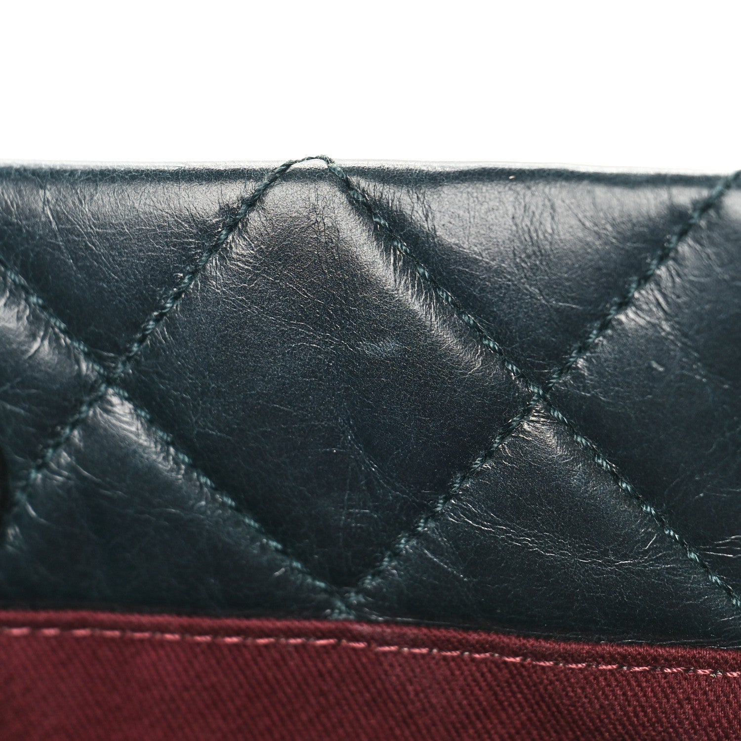 Chanel Glazed Calfskin Quilted Shopping Tote Dark Blue 10 of 11