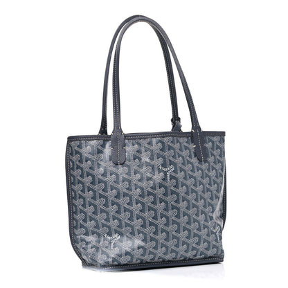 Goyard Goyardine Reversible Mini Anjou Navy 2 of 12