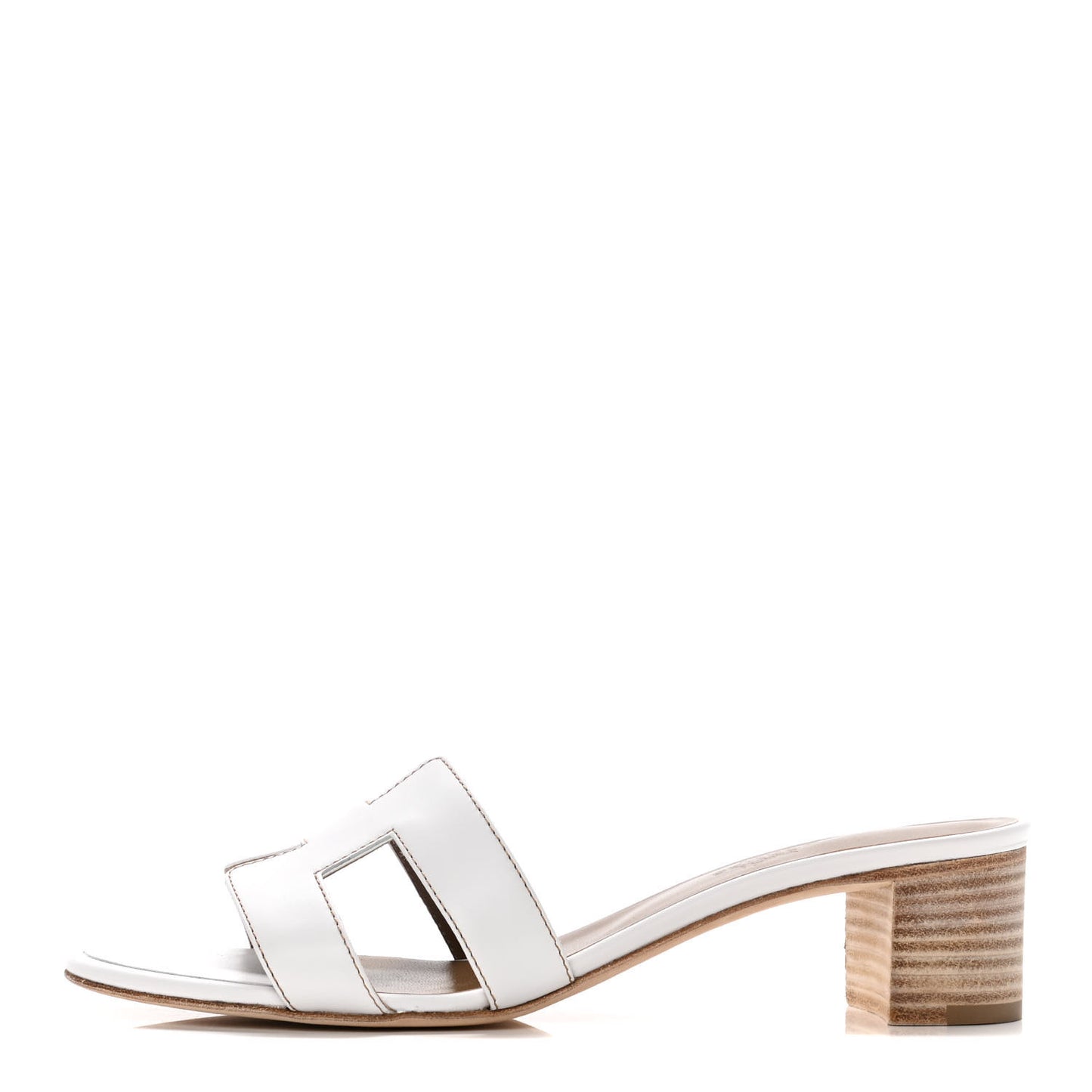 Calfskin Oasis Sandals 39.5 White