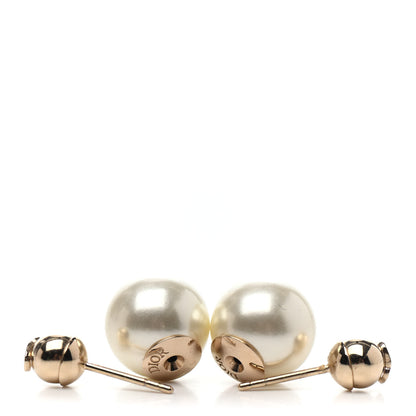 Christian Dior Pearl Tribal Earrings 3 of 4