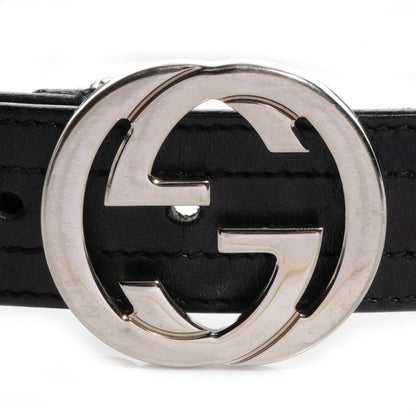 Gucci Leather GG Belt 85 34 Black 4 of 5
