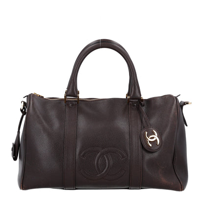 Chanel Caviar Timeless CC Duffel Bag Brown 1 of 11
