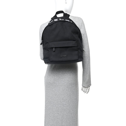 Givenchy Nylon Essential Backpack Black White 2 of 9