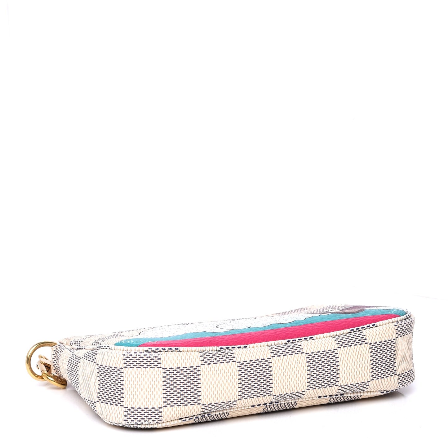 Damier Azur 2015 Christmas Animation Mini Pochette Accessories