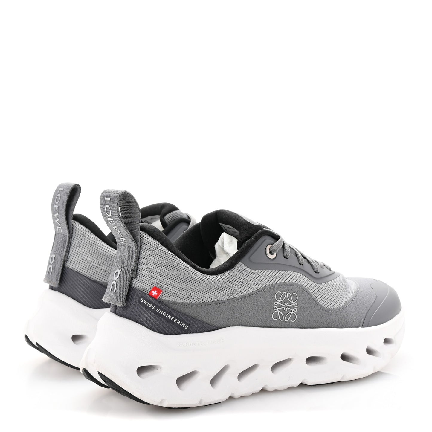 X ON Canvas Mesh Cloudtilt Sneakers 37 Grey