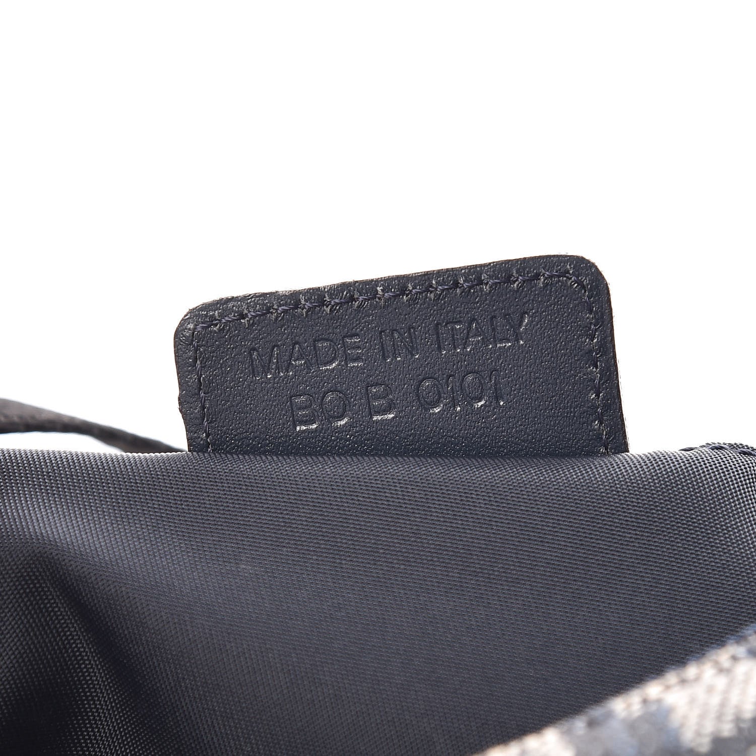 Christian Dior Monogram Shoulder Bag Pochette Blue 7 of 10