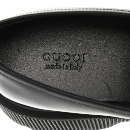 Gucci Cordovan Lux Dionysus Hunder Loafers 38.5 Black 7 of 9
