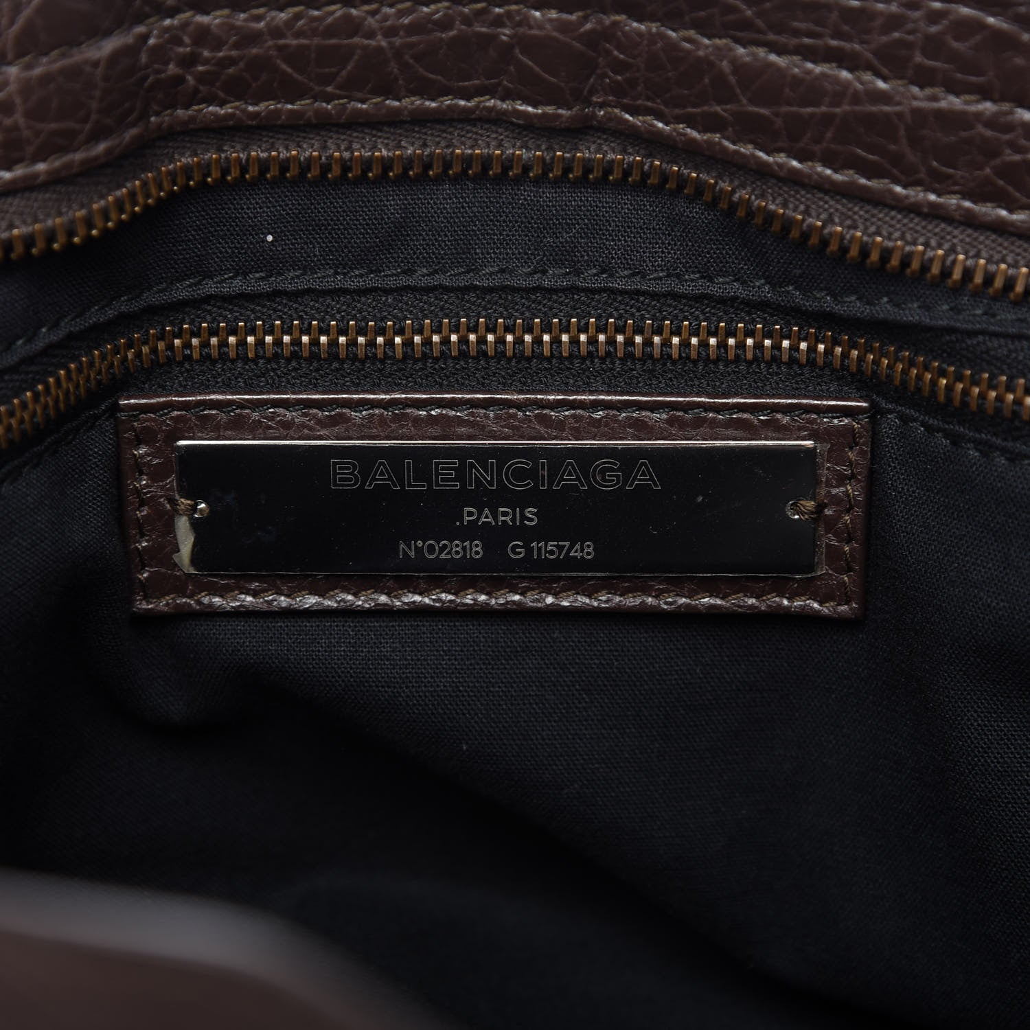 Balenciaga Agneau Classic Hardware City Charbon 8 of 9