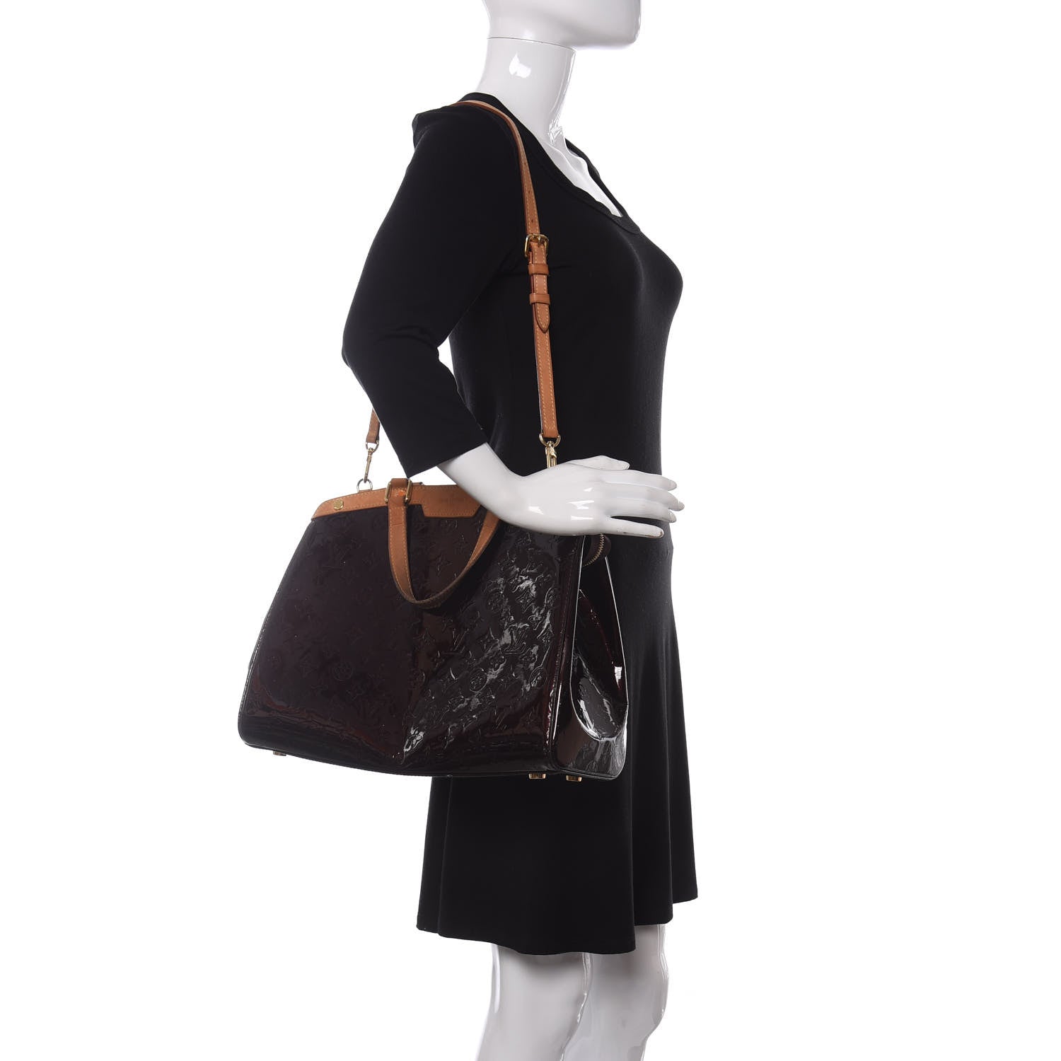 Louis Vuitton Vernis Brea GM Amarante 2 of 18