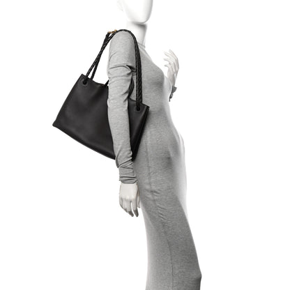 Bottega Veneta Silky Calfskin Medium Andiamo Shoulder Bag Fondant 2 of 9