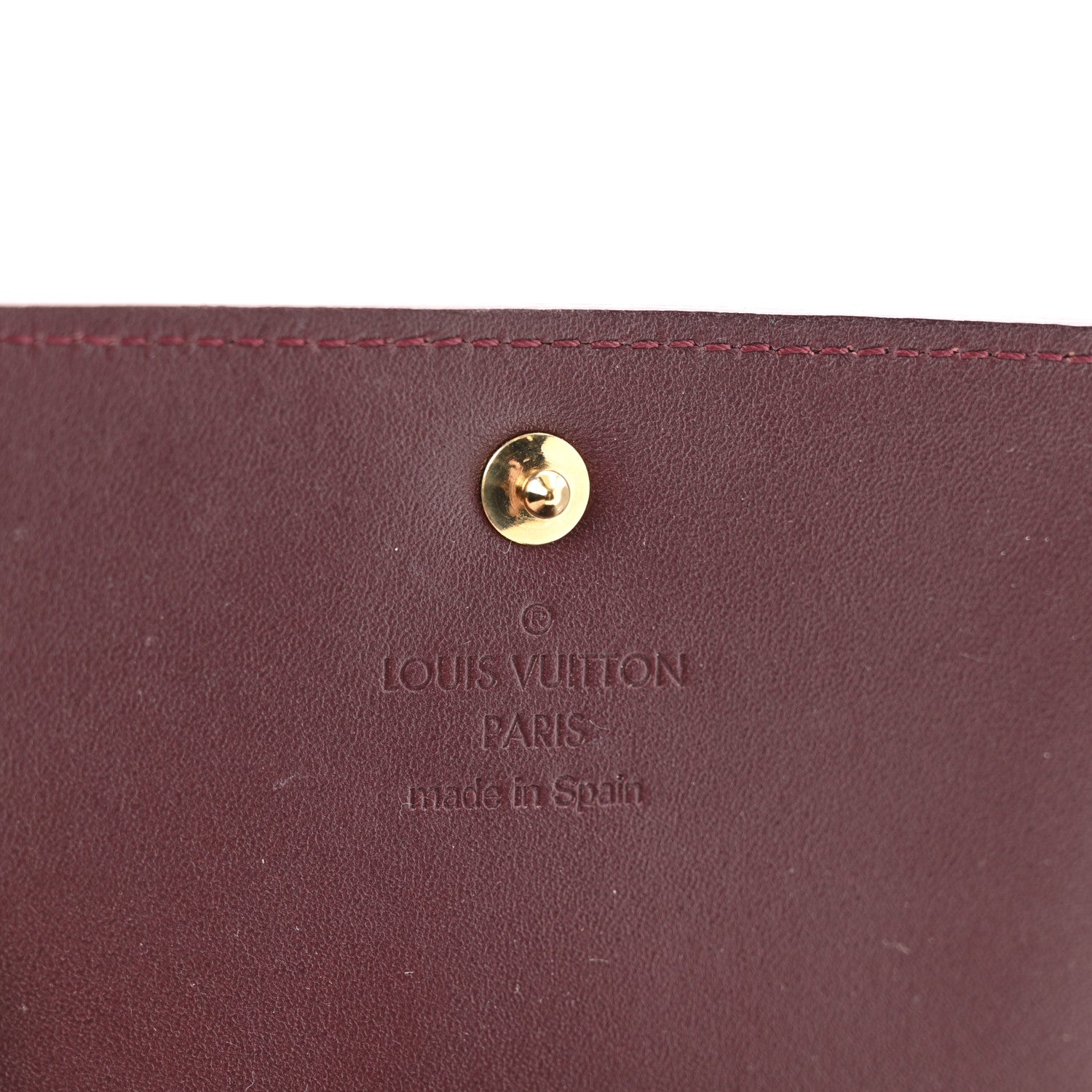 Louis Vuitton Vernis Business Card Holder Violet 6 of 9