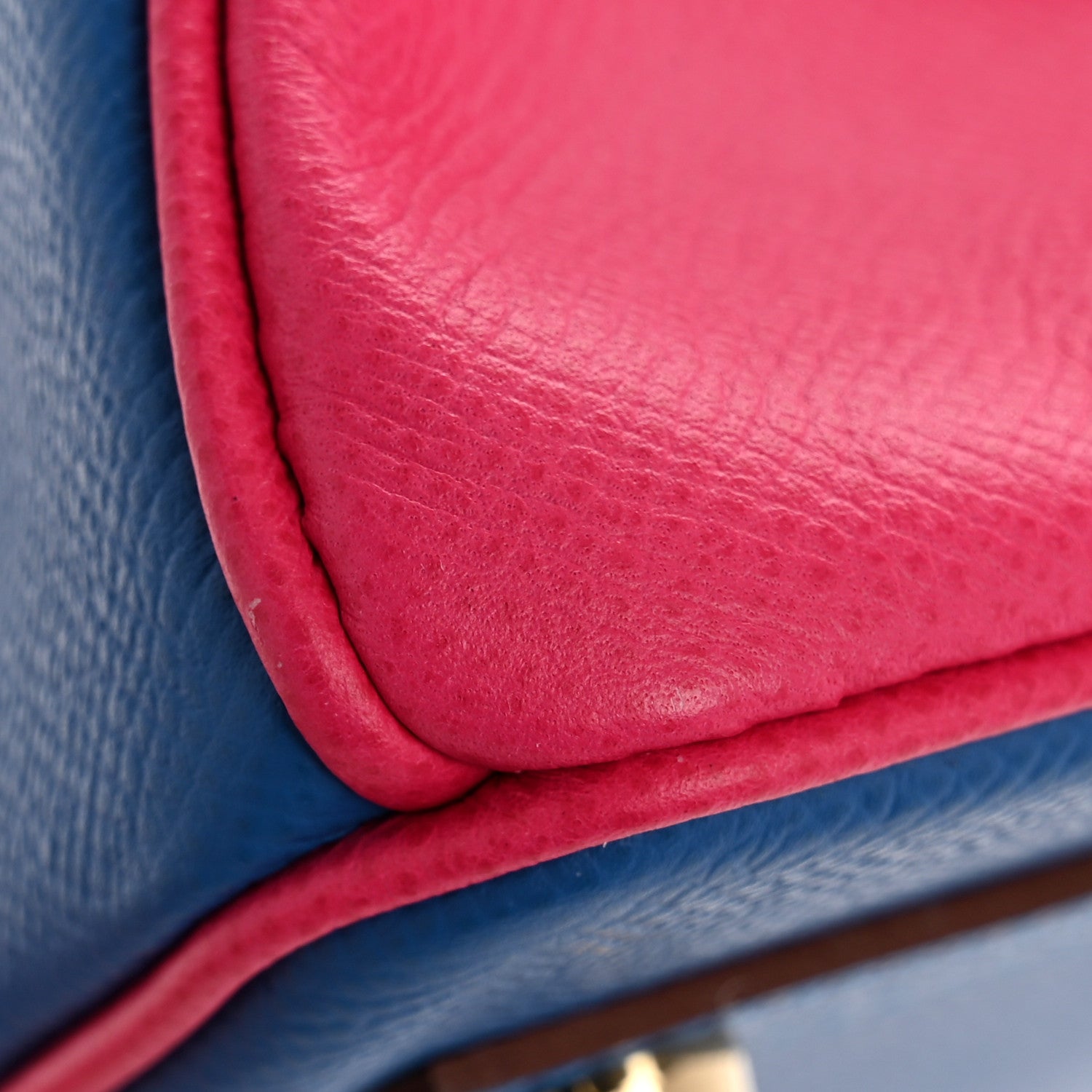 Hermes Epsom Bi-Color Horseshoe Birkin 30 Mykonos Rose Tyrien 24 of 25