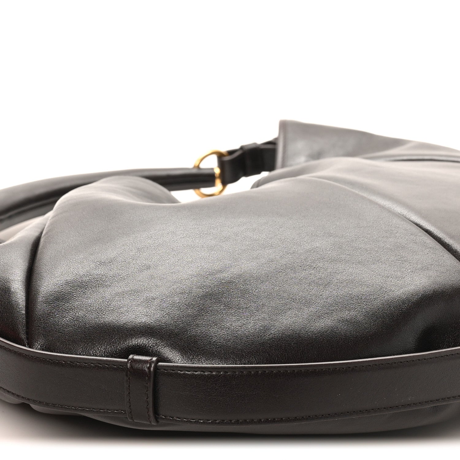 Saint Laurent Deerskin Mombasa Shoulder Bag Santal 26 of 30