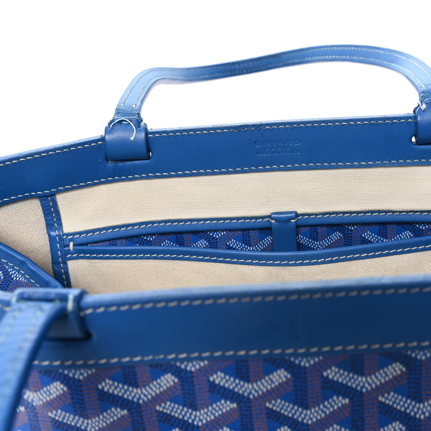 Goyard Goyardine Bellechasse PM Sky Blue 6 of 12