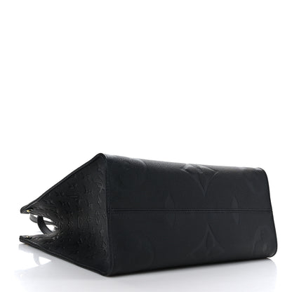 Louis Vuitton Empreinte Monogram Giant Onthego MM Black 4 of 8