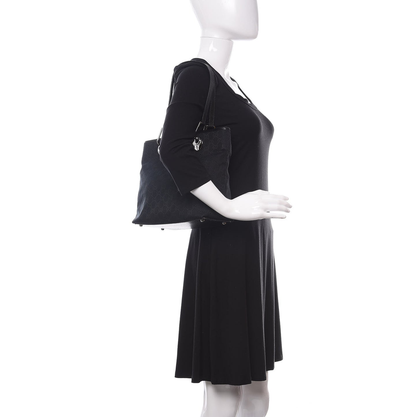 Monogram Eclipse Tote Black