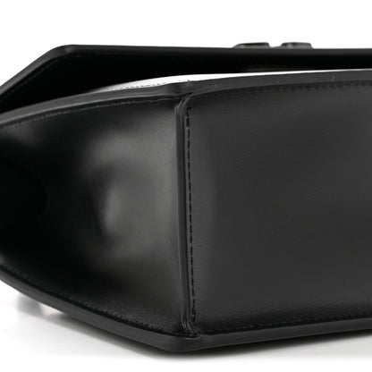 Off-White Calfskin Jitney 1.4 Top Handle Bag Black 8 of 9