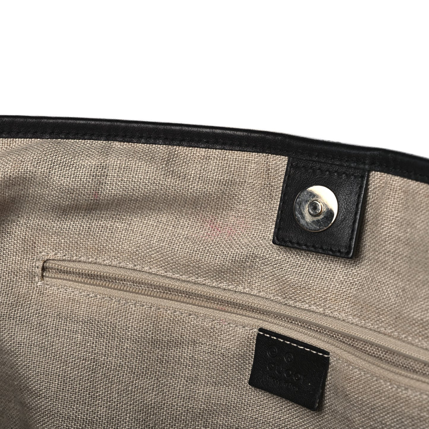 Microguccissima Medium Joy Tote Black