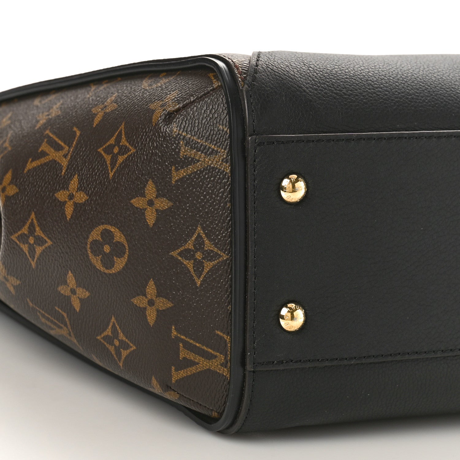 Louis Vuitton Calfskin Monogram Kimono Tote Black 7 of 8