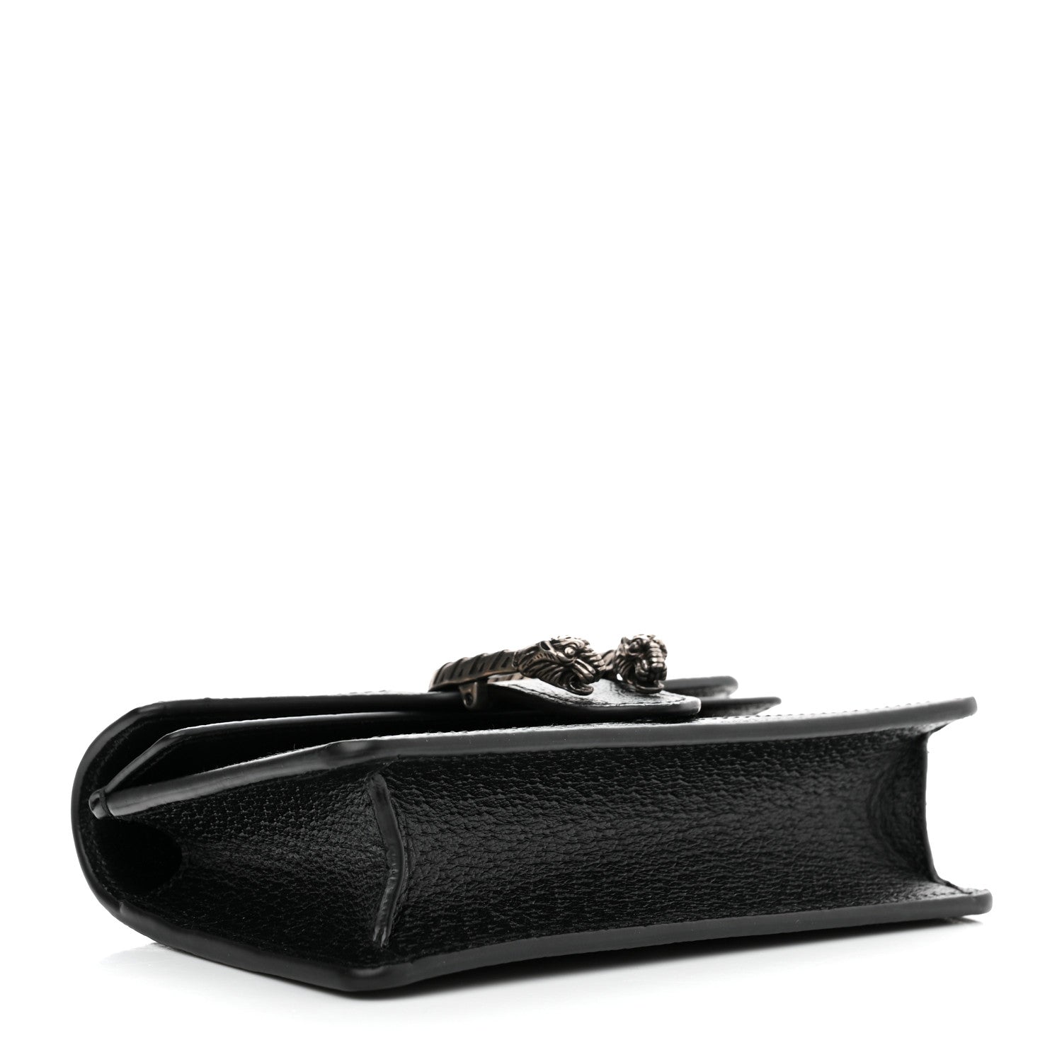 Gucci Jacquard Black Denim GG Monogram Super Mini Dionysus Shoulder Bag Black Ivory 4 of 10