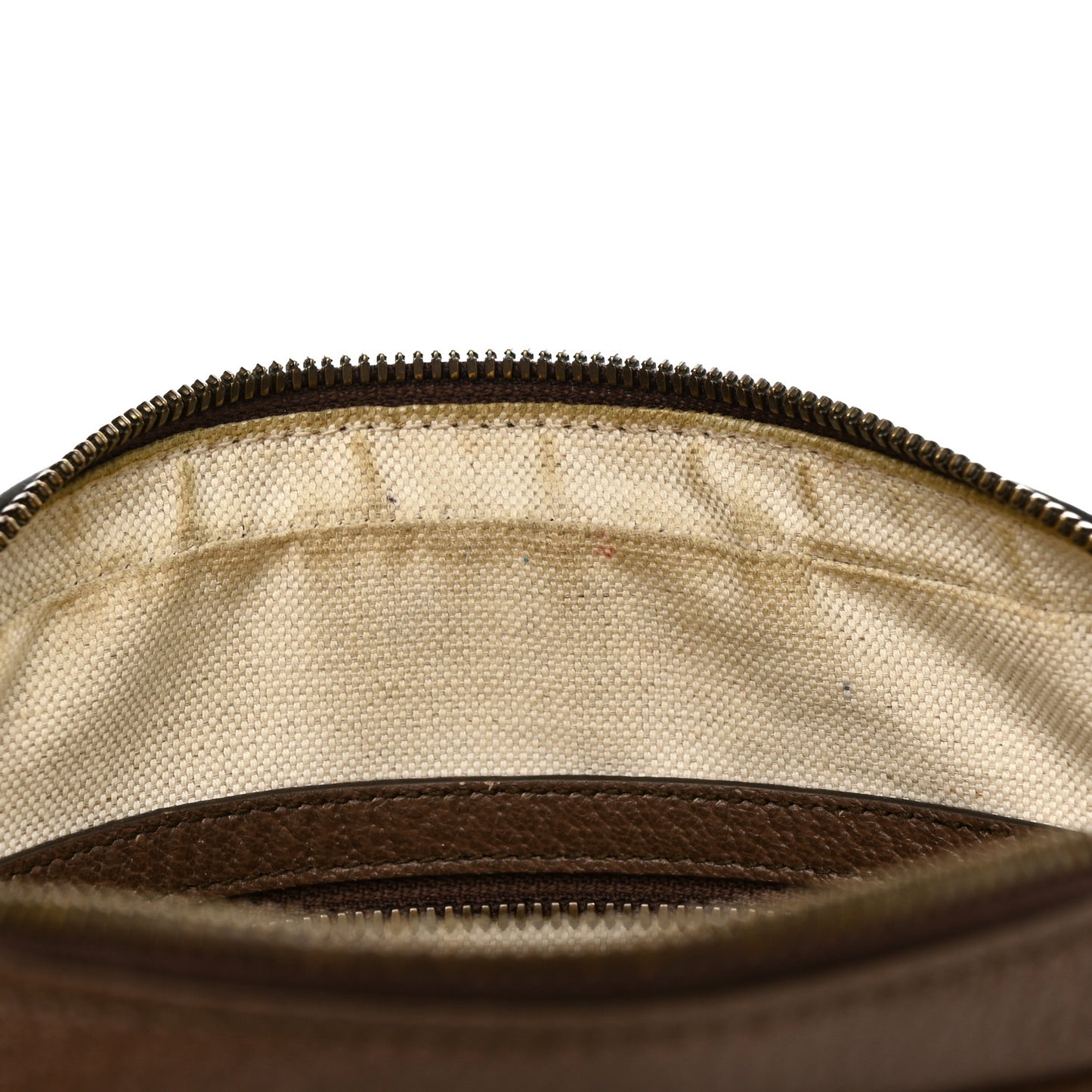 GG Supreme Monogram Web Small Ophidia Messenger Bag Brown
