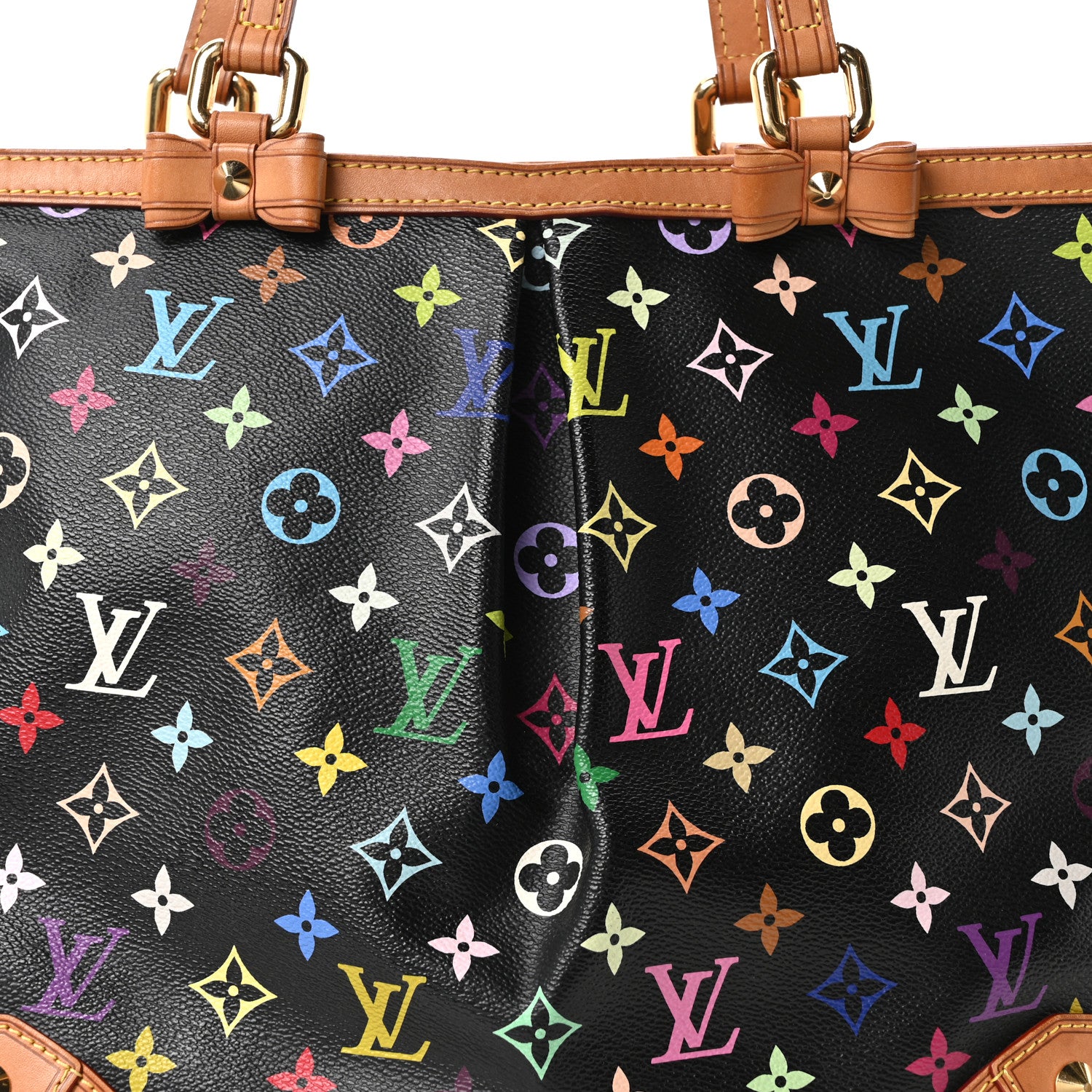 Louis Vuitton Monogram Multicolor Sharleen GM Black 8 of 10