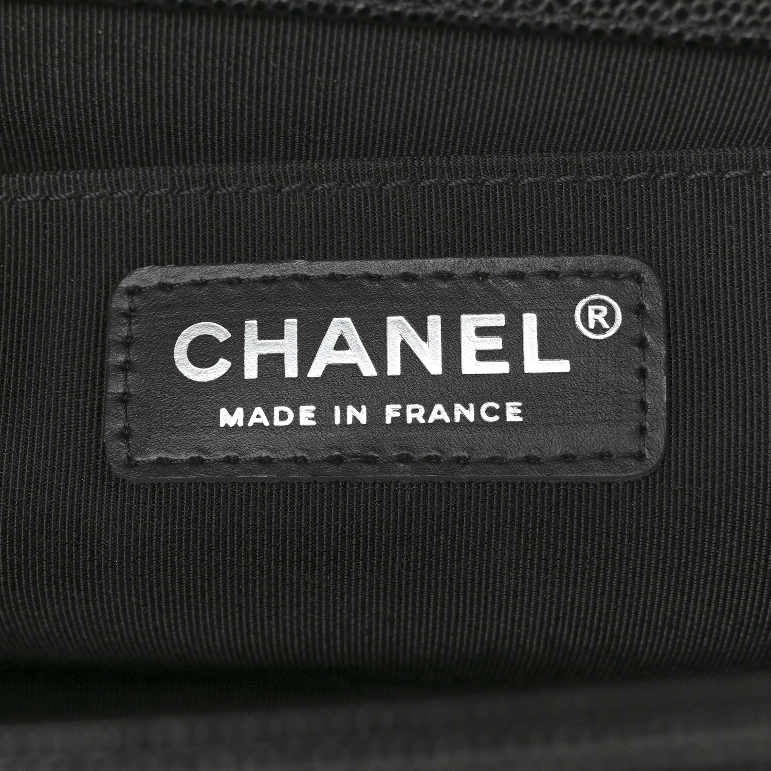 Chanel Caviar Quilted Medium Boy Flap Black 6 of 12