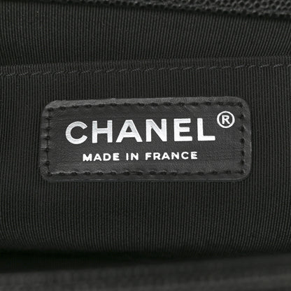 Chanel Caviar Quilted Medium Boy Flap Black 6 of 12