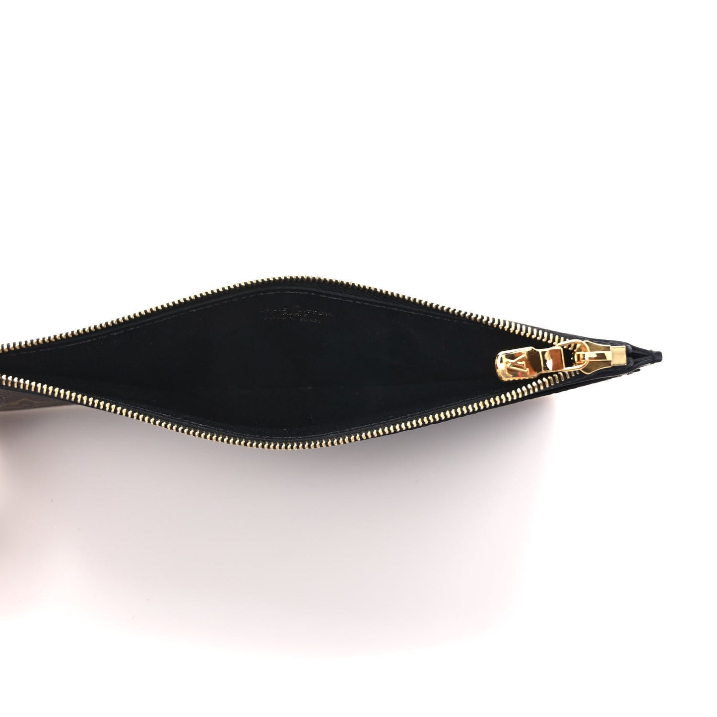 Monogram Slim Purse Black