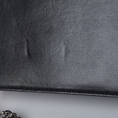 Saint Laurent Calfskin Medium Monogram Sunset Black 12 of 12