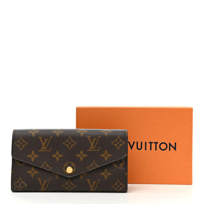 Louis Vuitton Monogram Sarah Wallet NM Rose Ballerine 13 of 13