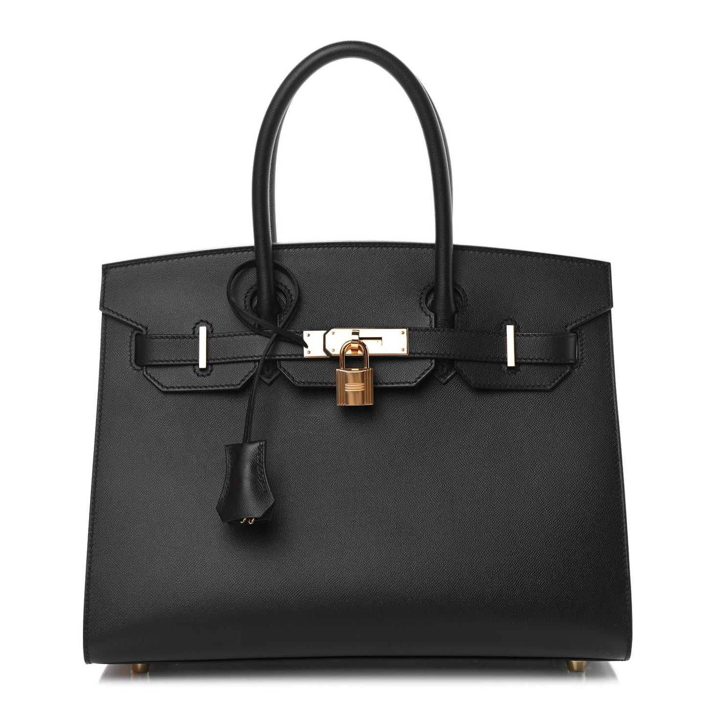 Madame Calfskin Birkin Sellier 30 Black