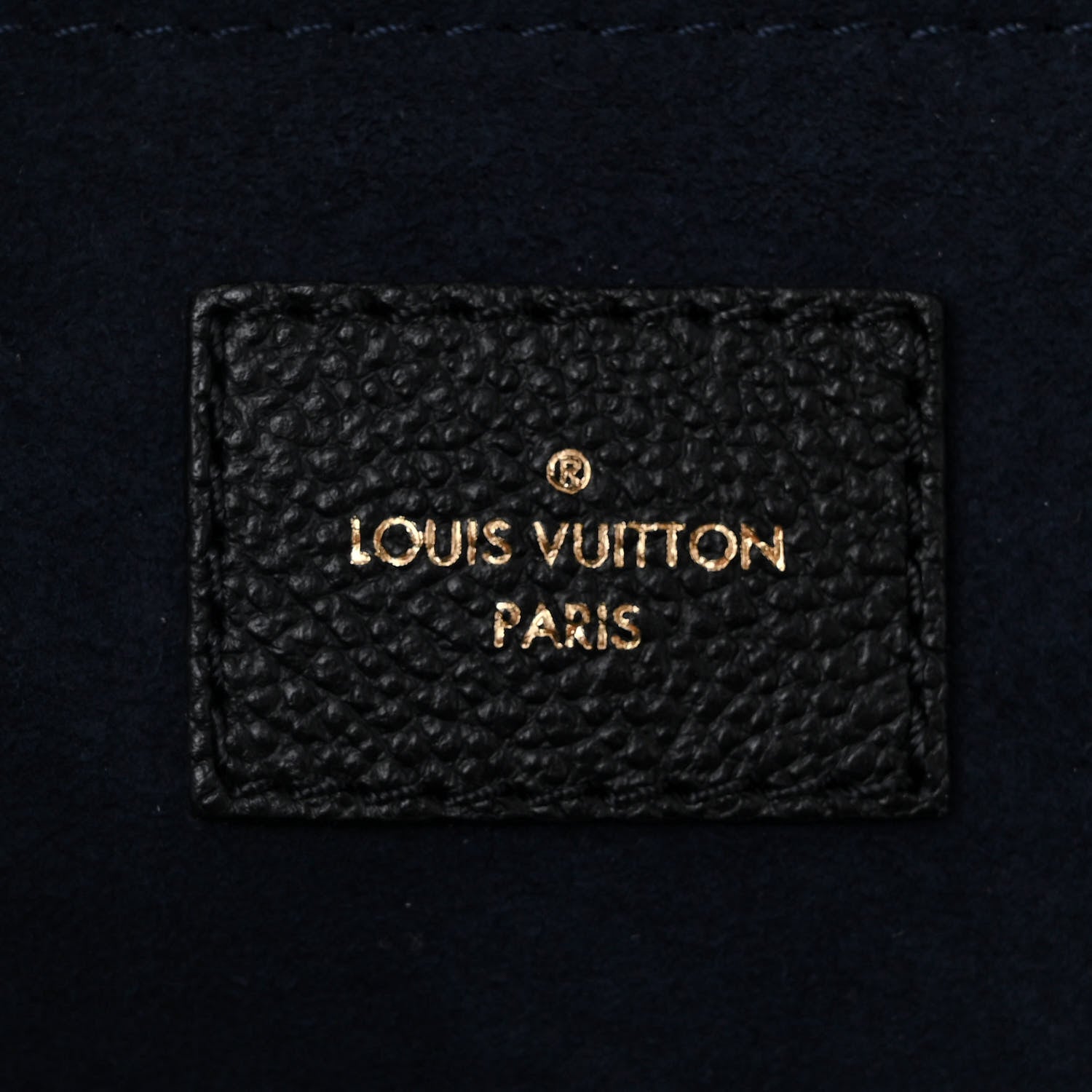 Louis Vuitton Empreinte Monogram Giant Neverfull MM Black 7 of 10