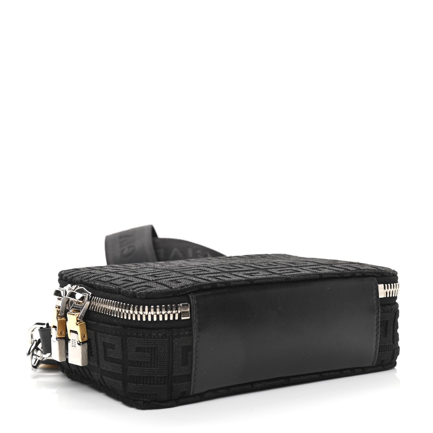 Canvas Embroidered Antigona U 4G Camera Bag Black