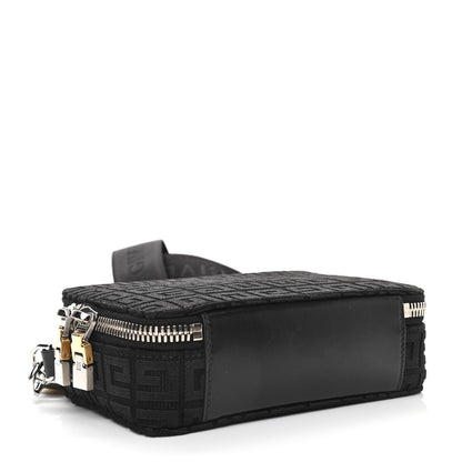 Givenchy Canvas Embroidered Antigona U 4G Camera Bag Black 4 of 10