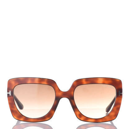 Tom Ford Jasmin Sunglasses TF610 Tortoise 3 of 7
