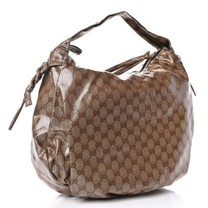 Gucci Crystal Monogram Medium Hysteria Hobo 3 of 9