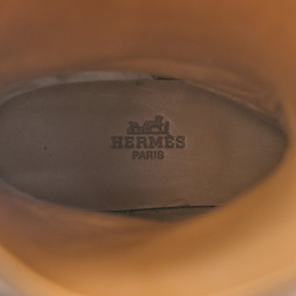 Hermes Box Kelly Jumping Boots 37 Black 7 of 23