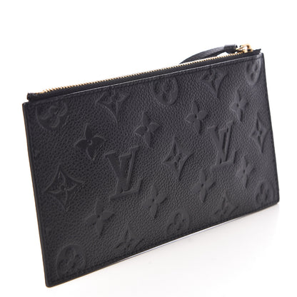 Louis Vuitton Empreinte Felicie Chain Wallet Zippered Insert Black 3 of 7